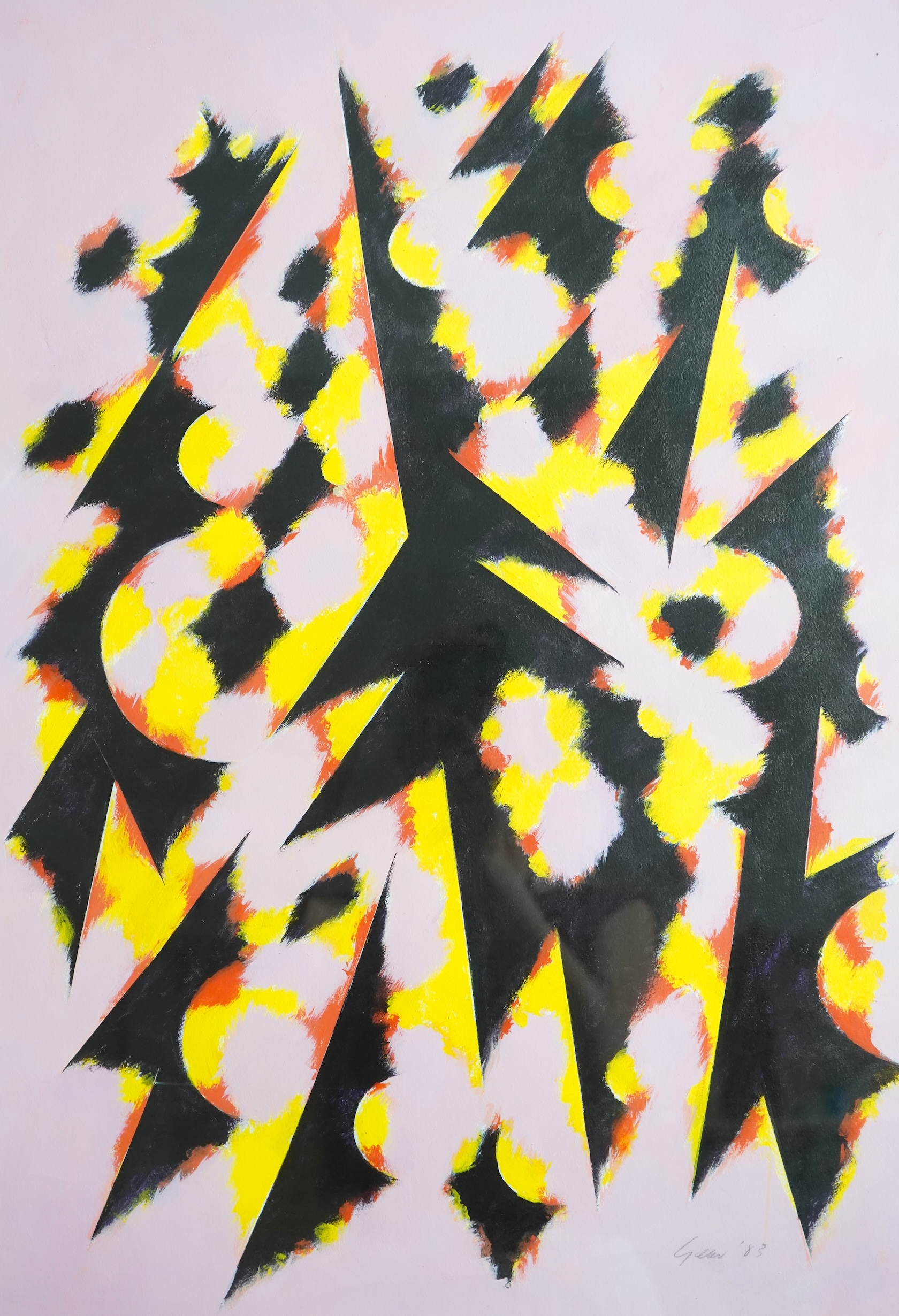 William Gear RA RBSA, (1915-1997), 'Summer Piece, June 1983'